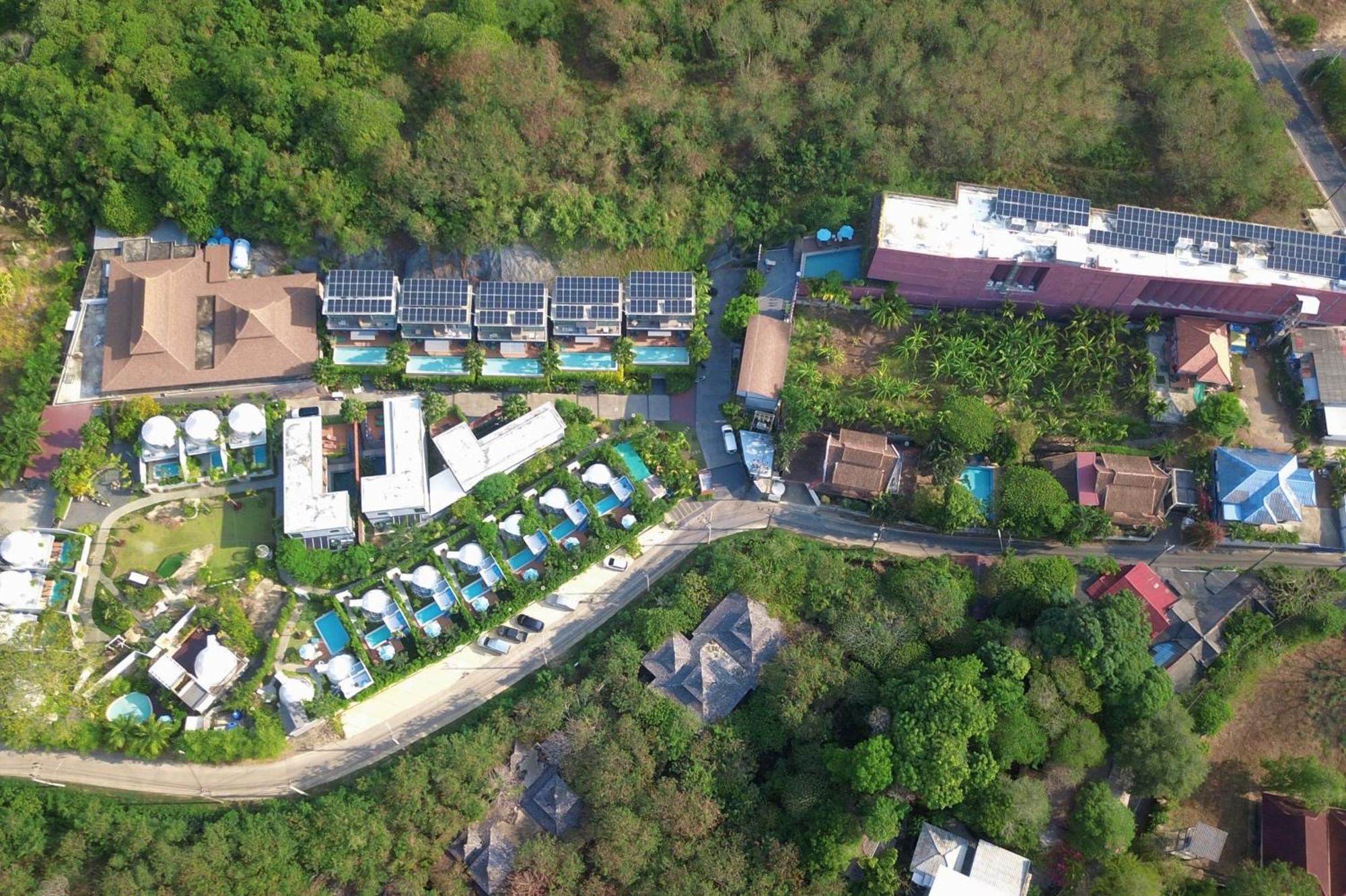 منتجع آند فيلاز لو Rawai المظهر الخارجي الصورة Aerial view of the village