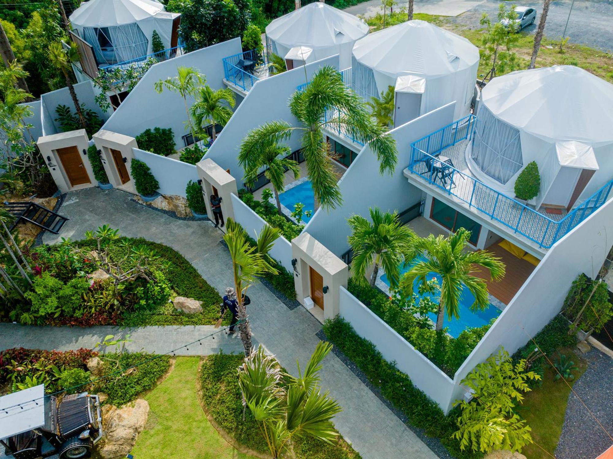 منتجع آند فيلاز لو Rawai المظهر الخارجي الصورة The resort's villas